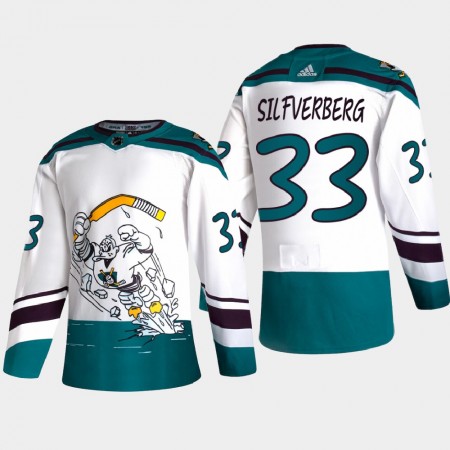 Dresovi Anaheim Ducks Jakob Silfverberg 33 2020-21 Reverse Retro Authentic - Muške Dresovi Anaheim Ducks Jakob Silfverberg 33 2020-21 Reverse Retro Authentic - Muške